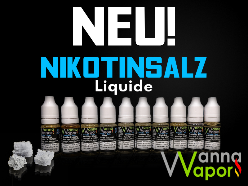 Wanna-Vapor-Nikotinsalz-Liquide
