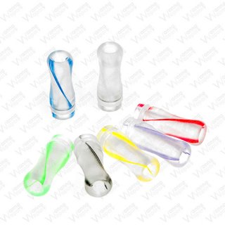 510 Drip Tip Acryl Transparent Ribbon