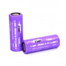 Efest Purple IMR18500/1000mAh 15A Pluspol flach