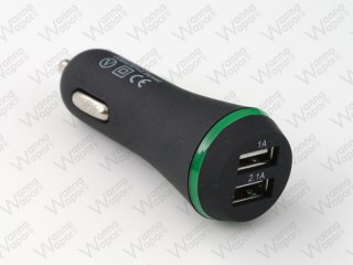 USB KFZ Doppelstecker 12/24V 2100mAh