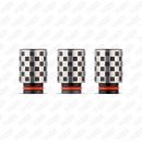 510 Drip Tip Delrin Titan Checkered Flagg