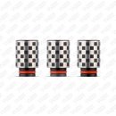 510 Drip Tip Delrin Titan Checkered Flagg