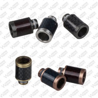 510 Drip Tip Carbon-Stainless Steel Galvan