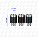 510 Drip Tip Carbon-Stainless Steel Galvan