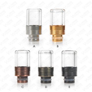 510 Drip Tip Glas-Alu