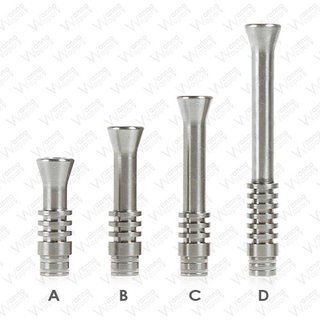 510 Drip Tip Stainless Steel Fined