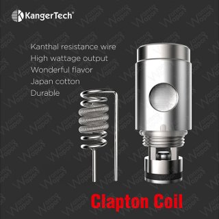 Kanger SSOCC Clapton Coil 5 St. 0,5 Ohm