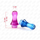510 Drip Tip Acryl Evod 2 rund Gelb