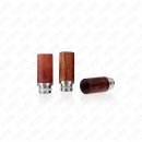 510 Drip Tip Wood round Red Wood