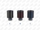 510 Drip Tip Carbon extra wide Black