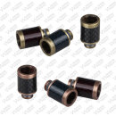 510 Drip Tip Carbon-Edelstahl Galvan C Kupfer Schwarz