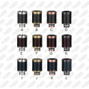 510 Drip Tip Carbon-Edelstahl Galvan C Kupfer Schwarz