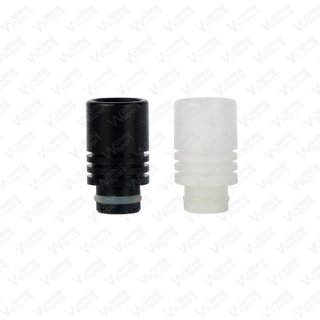 510 Drip Tip Delrin Classic wide bored A Black