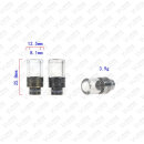 510 Drip Tip Glas-Alu A glanz polliert