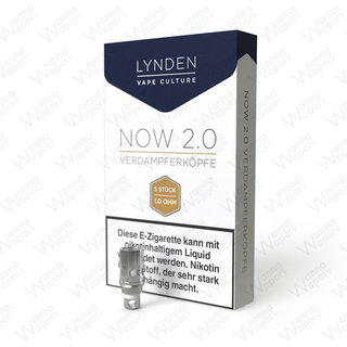 LYNDEN NOW 2.0 Verdampferkopf 1.0 Ohm (5 Stk.)