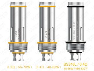 Aspire Cleito Replacement Coils 0.27 Ohm Clapton Coil