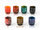 810 Drip Tip Resin Multicolor Blau/Grün