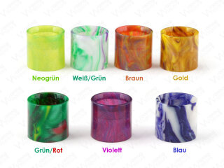 Drip Tip Cleito Marmorisiert Blau