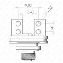 Steam Crave Aromamizer Plus RDTA Velocity Deck