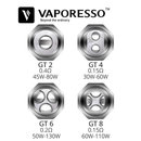 Vaporesso GT Core GT Mesh 0,18 Ohm (3 St)