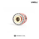 Uwell Crown 4 Verdampferkopf (4 Stk.) Dual SS904L Coil...