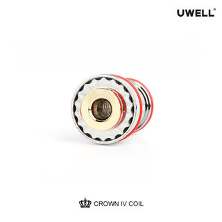 Uwell Crown 4 Verdampferkopf (4 Stk.) Dual SS904L Coil 0.4 Ohm