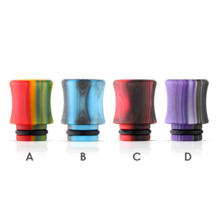 510 Drip Tip Acryl Pur Blau/Schwarz B
