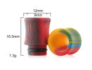 510 Drip Tip Acryl Pur Purple/Black D