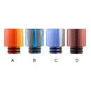 510 Drip Tip Acryl Pur Wide Blau/Schwarz B