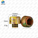 510 Drip Tip Resin Wide G White/Green