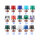 510 Drip Tip Ceramic Multicolor Red (3)