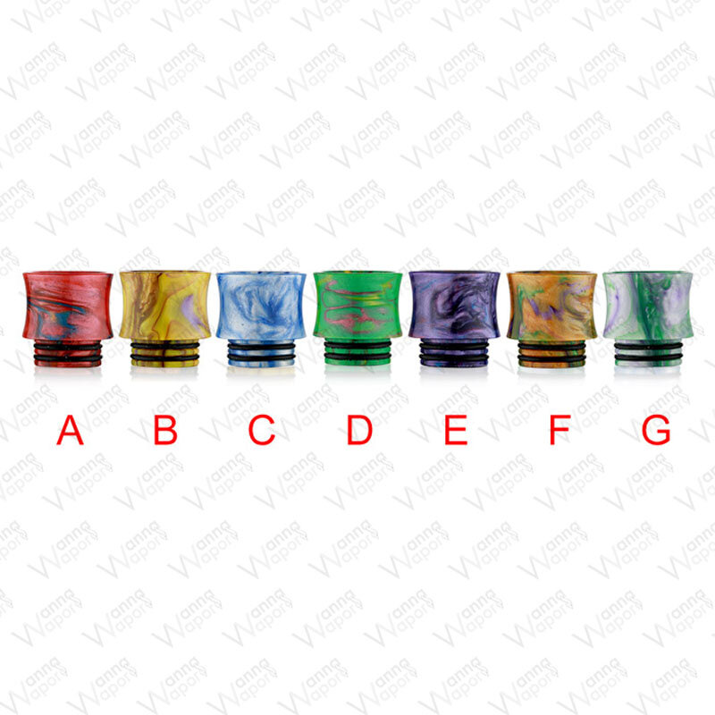 810 Drip Tip Resin Multicolor Slim , 7,96