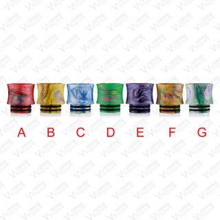 810 Drip Tip Resin Multicolor Slim