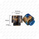 810 Drip Tip Resin Luxury Trapezoid