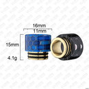 810 Drip Tip Resin-Edelstahl Snake