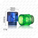 810 Drip Tip Acryl Anti-Spit Black