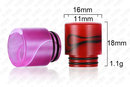 810 Drip Tip Acryl Psycho Schwarz