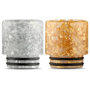 810 Drip Tip Resin Glitter Gold