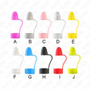 Vape Band mit Drip Tip Kappe 14-18mm Transparent