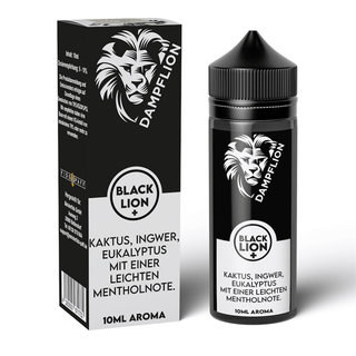 Dampflion Originals - Black Lion + (Special Edition) 10ml/120ml Longfill-Aroma