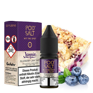 Pod Salt Fusion - Blueberry Jam Tart 10ml 20mg