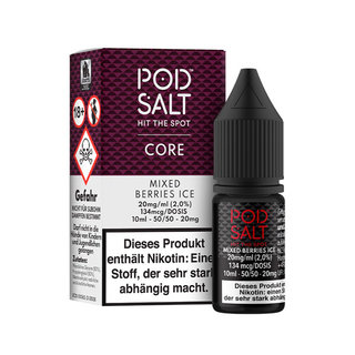 Pod Salt -Mixed Berries Ice 10ml/20mg