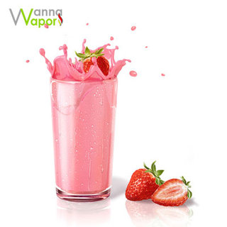 Wanna Vapor Erdbeer Milchshake Aroma 10ml