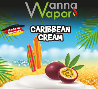Wanna Vapor Caribbean Cream 40ml/60ml Shake&Vape