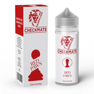 Dampflion Checkmate - Red Pawn 10ml/120ml Longfill-Aroma