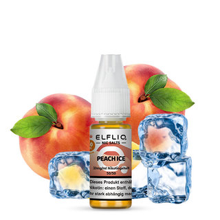 Elfbar Elfliq Peach Ice 10ml 10mg