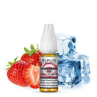 Elfbar Elfliq Strawberry Ice 10ml 20mg