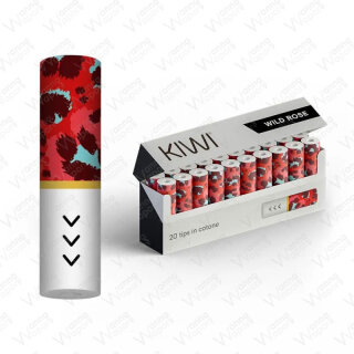 KIWI Dip Tip Watte (20St) Wild Rose
