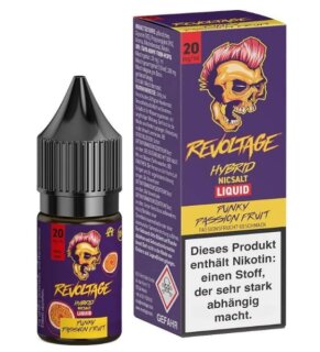 Revoltage Punky Passion Fruit NicSalt 10ml 20mg