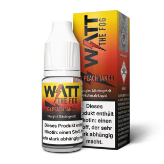 WATT the FOG Icy Peach Tango 10ml 10mg